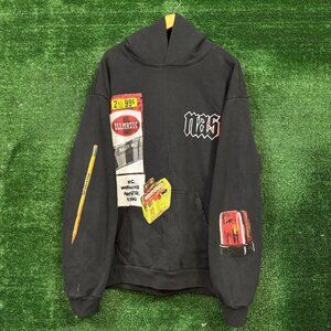 Nas Illmatic Hip-Hop Album Hoodie Size Extra Large